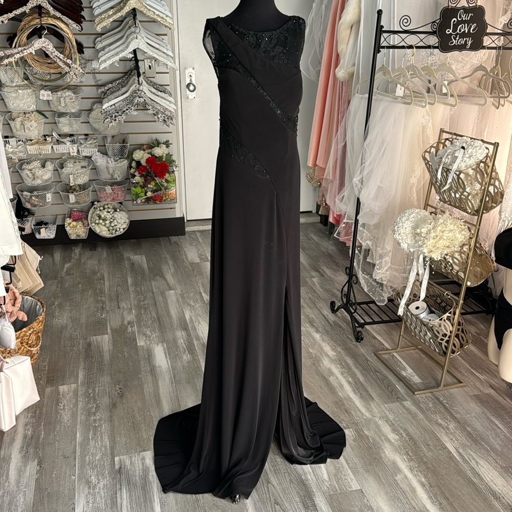 Black evening dress sz 4